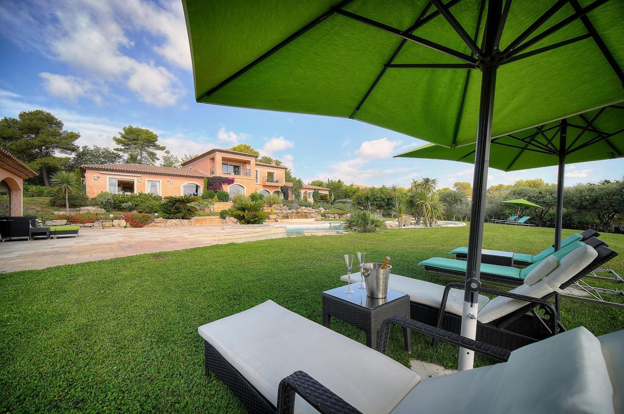 "Au Havre De Paix" 5 Etoiles Prestige Jacuzzi, Hammam, Sauna, Piscine Chauffee Mougins Cannes Grasse Εξωτερικό φωτογραφία